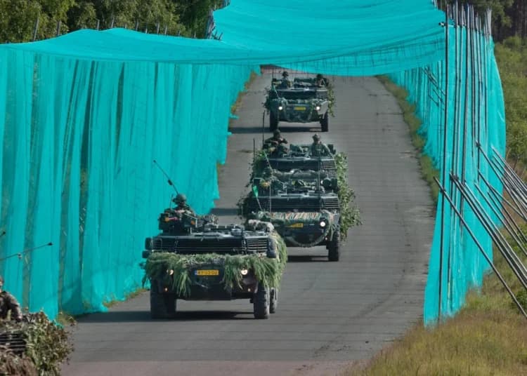 Hollanda’dan 7 bin askerle Rus işgaline karşı savunma tatbikatı