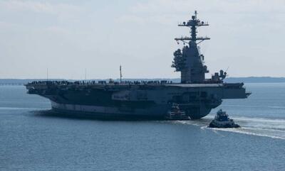 ABD’nin yeni uçak gemisi USS John F. Kennedy deniz
