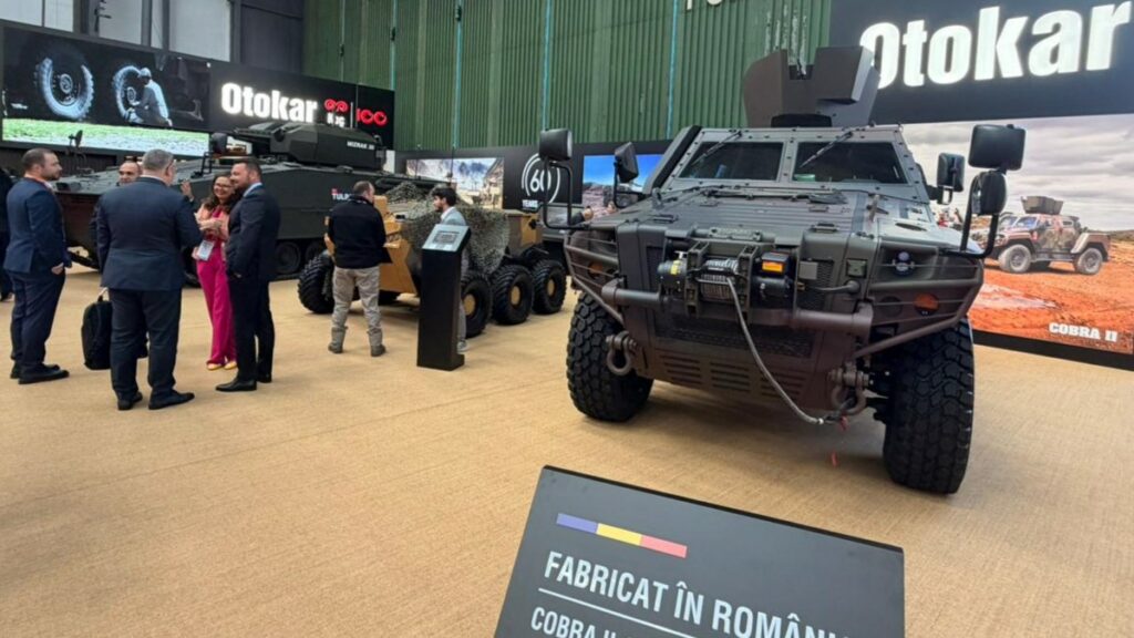 OTOKAR, BSDA 2026’da Romanya’da Yerli Olarak Üretilen İlk COBRA II’yi ve Romanya için Geliştirilen 6×6 İnsansız Kara Aracını Sergiliyor
