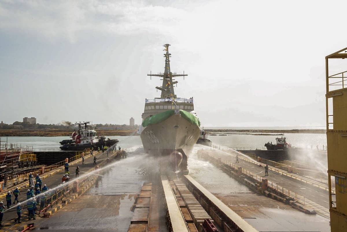 Navantia, Suudi Arabistan İçin Altıncı Avante 2200 Firkateynini Suya Sızdırdı