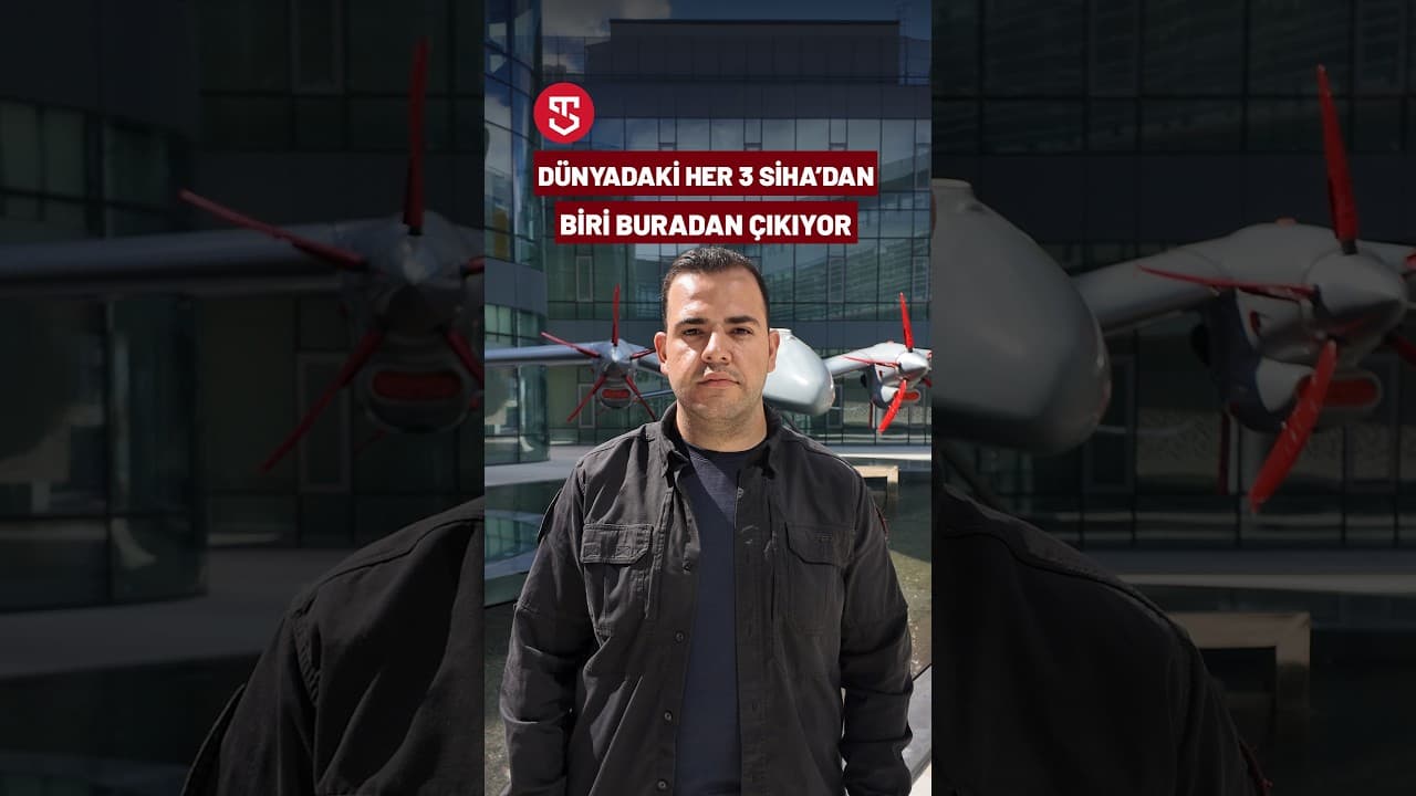 Dünyadaki her 3 SİHA'dan biri burada üretiliyor!
