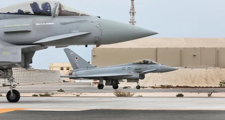 Katar’dan alınacak Eurofighter uçakları şubat ayı sonunda gelmeye başlayacak