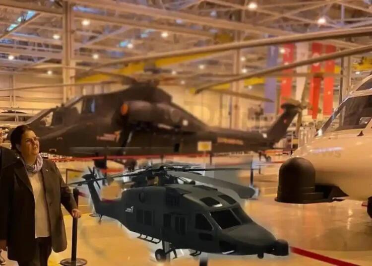 TUSAŞ’ın 12 tonluk T925 helikopteri görüntülendi