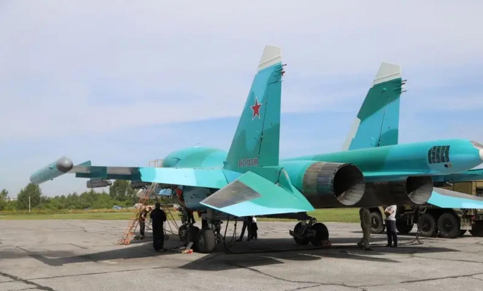 Rusya Hava Kuvvetleri’ne yeni Su-34 teslimatı