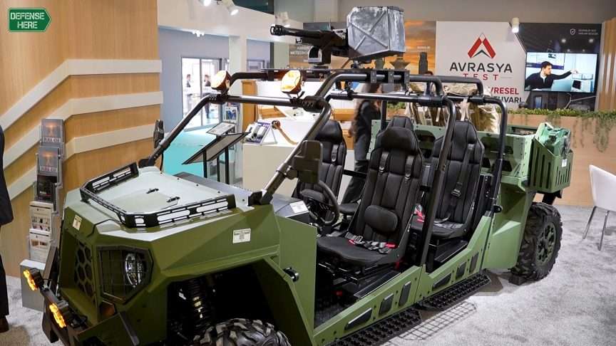 Havadan atılabilir yerli taktik UTV PURA 4×4