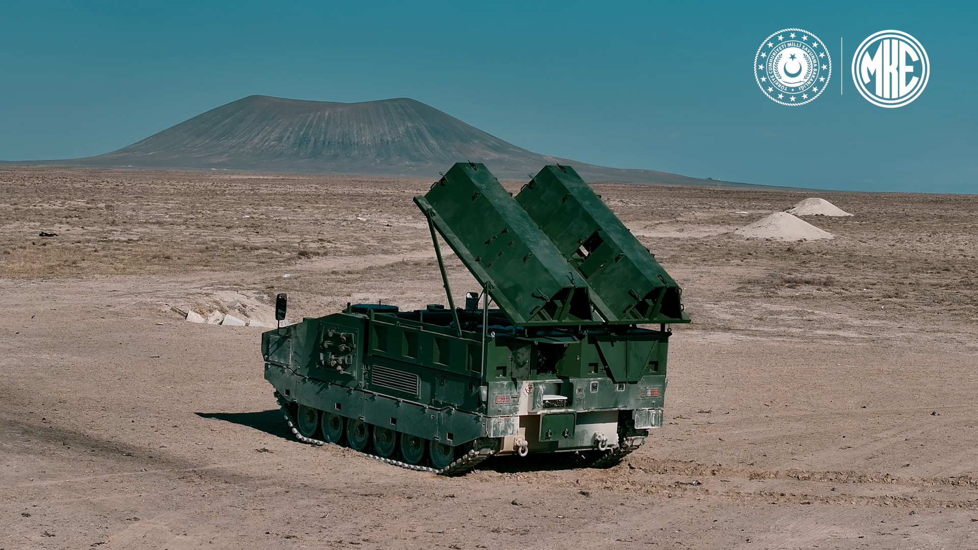 MKE Exhibited ALPAY-2 Minefield Breaching System at SAHA 2026
