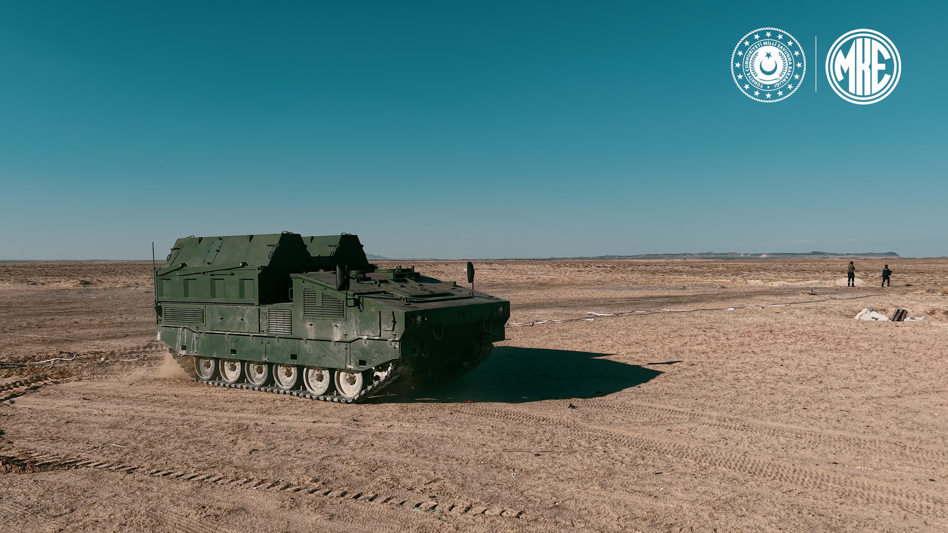 MKE Exhibited ALPAY-2 Minefield Breaching System at SAHA 2026