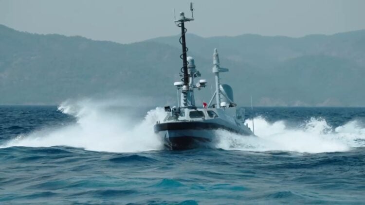 Mavi Vatan’ın insansız muhafızından atış testi