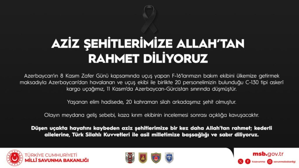 C-130 Kazasının Nedeni, Kaza Kırım Ekibinin İncelemesi Sonrası Açıklanacak