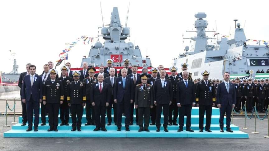 İstanbul’da “Deniz Platformlarının Hizmete Giriş, Bayrak Çekme ve İlk Sac Kesim Töreni” düzenlendi