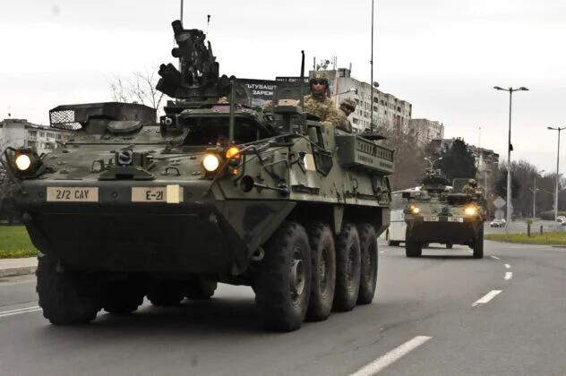 Bulgaristan, ilk Stryker zırhlı araçlarını teslim aldı
