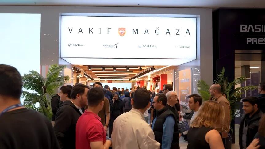 TSKGV bünyesindeki Vakıf Mağaza, SAHA 2026’da binlerce ziyaretçiyi ağırladı