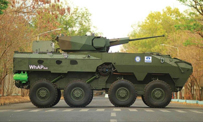 Hindistan Fas’a WhAP 8×8 zırhlı araç teslimatına başladı