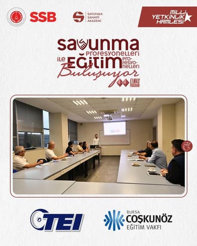 ELMASProgramı Savunma Sanayii Odaklı Malzeme Eğitimi Tamamlandı