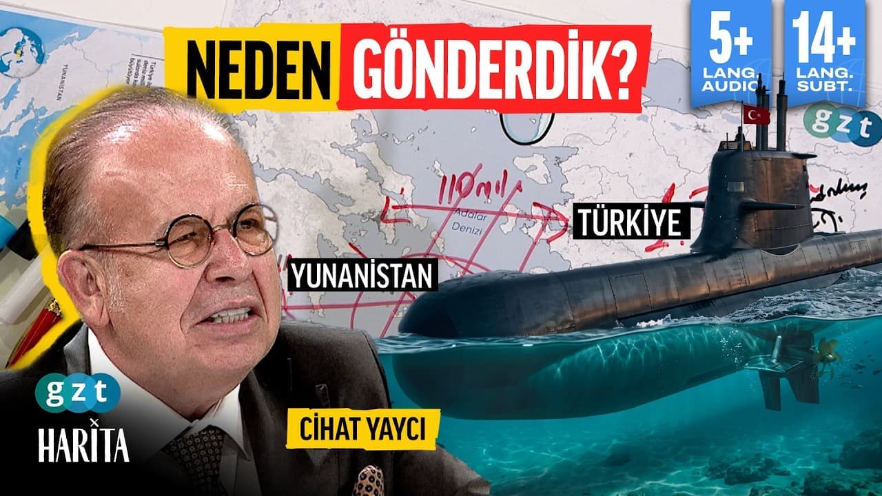 Amiral Cihat Yaycı açıkladı: Türkiye'nin Meis’te denizaltı resti ne demek?