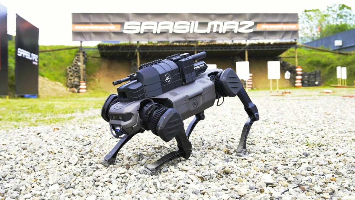 EFES 2026’nın İlgi Çeken Ürünlerinden Biri de SARSILMAZ’ın Yerli Silahlı Robotu SARBOT L1’di