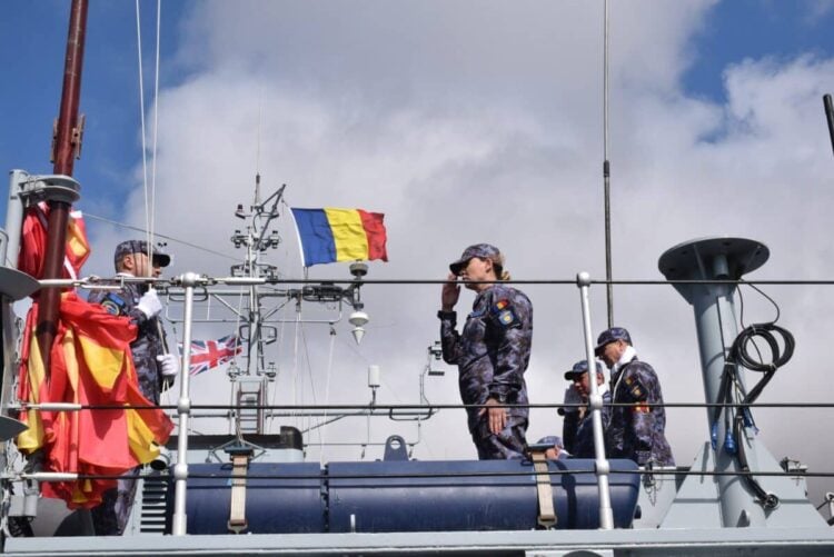 Birleşik Krallık’tan emekli olan gemi Romanya Donanması’nda