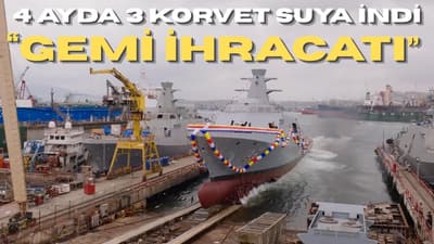 STM, 4 ayda Malezya'nın 3'üncü korvetini denize indirdi... Askeri denizcilikte yeni ihracat adımları