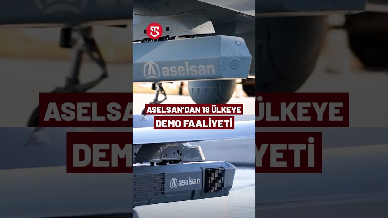18 Ülke İzledi: ASELSAN’dan ANTIDOT ve FULMAR Podlarıyla Demo