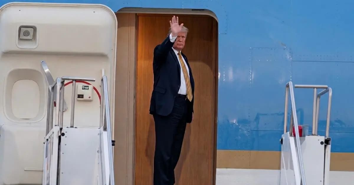 Trump'ın Gizli Uçak Değişikliği