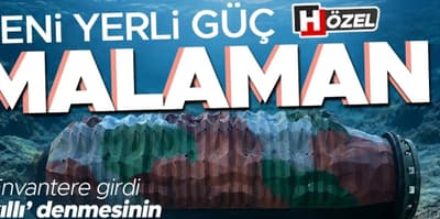 Türkiye'nin ilk yerli akıllı dip mayını MALAMAN envantere girdi