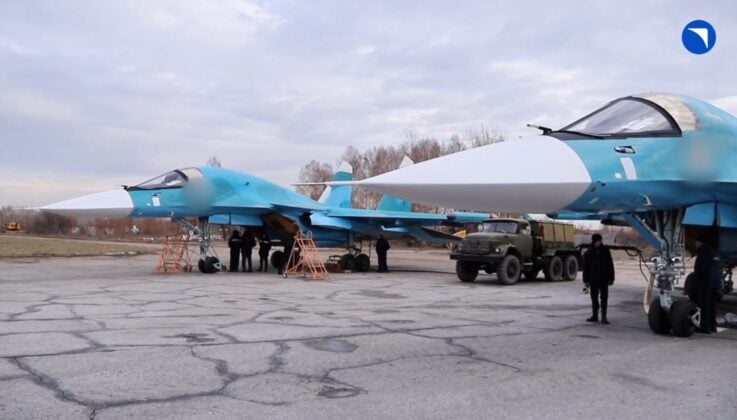 Rus ordusu, yeni bir parti Su-34 savaş uçağı aldı