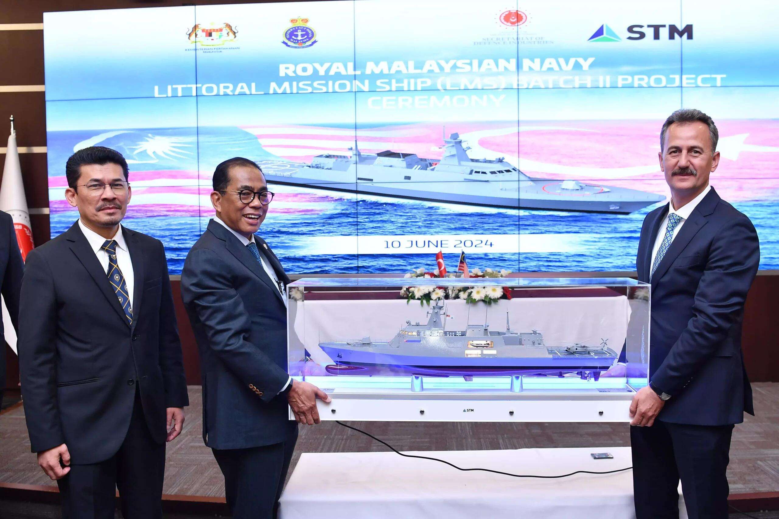 STM’nin inşa ettiği korvetler tek karede