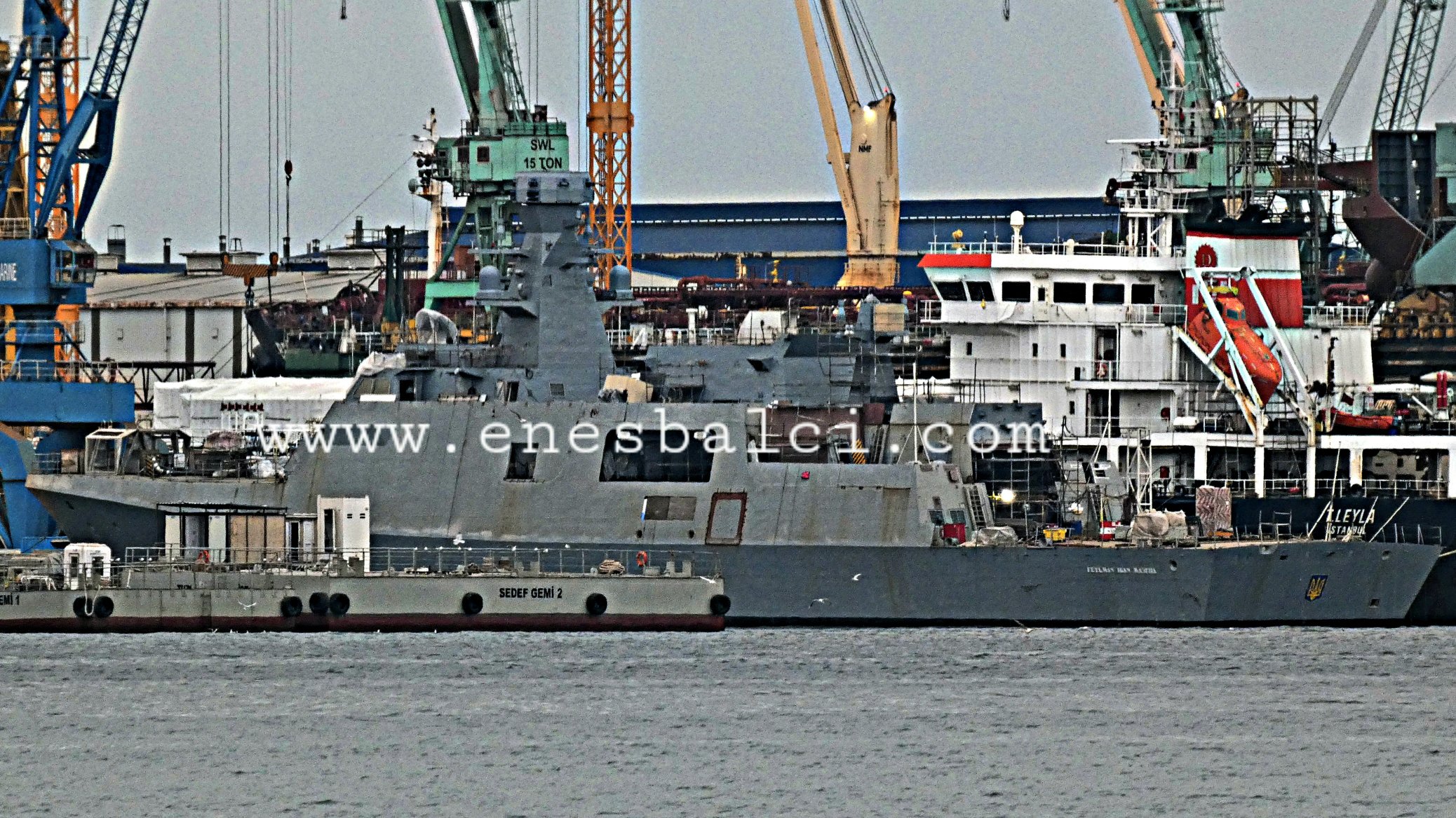 STM’nin inşa ettiği korvetler tek karede