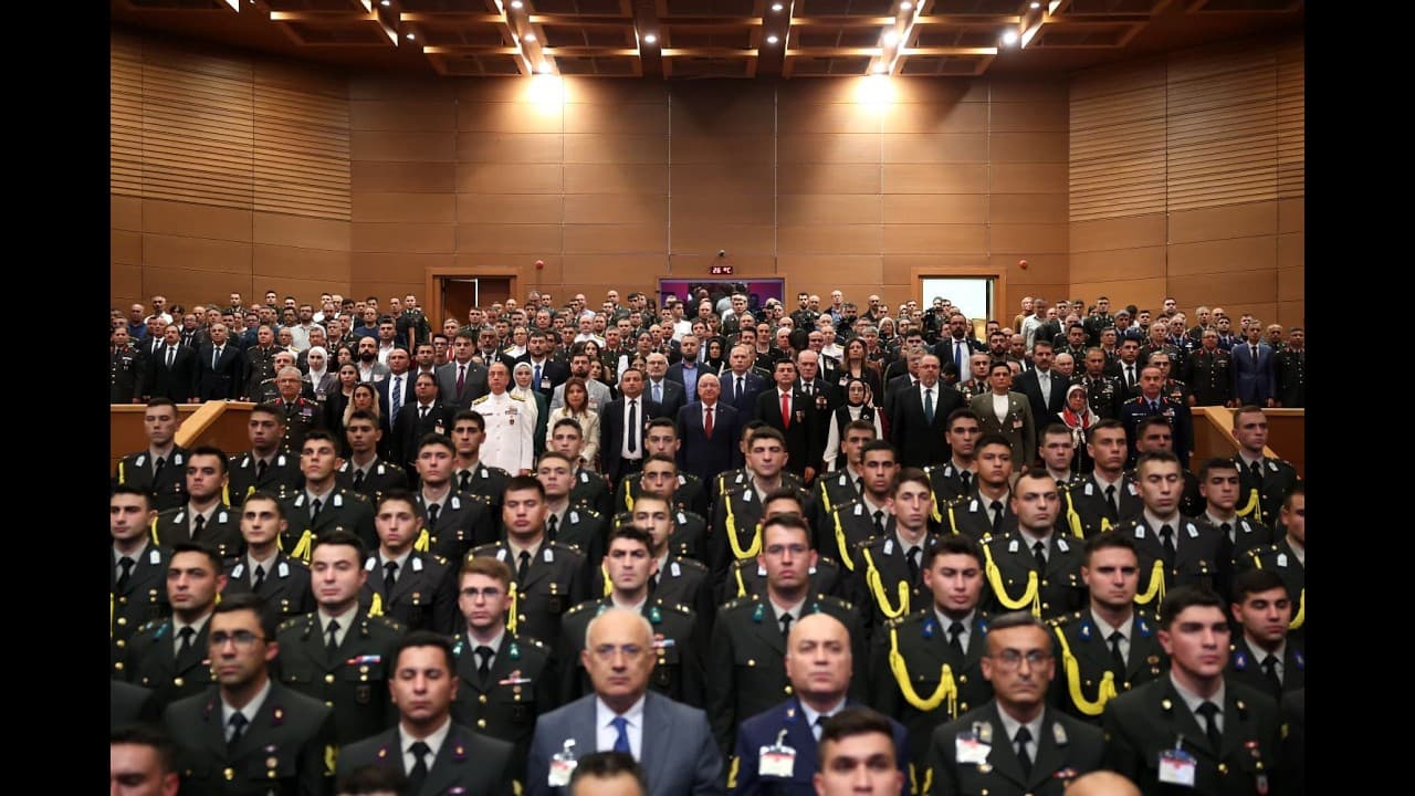 19 Eylül Gaziler Günü Dolayısıyla Kara Harp Okulunda Tören Düzenlendi