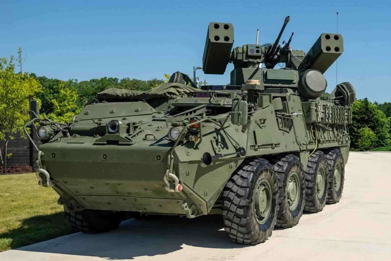 ABD Ordusu'nun Stryker Tabanlı SGT STOUT M-SHORAD Sistemi