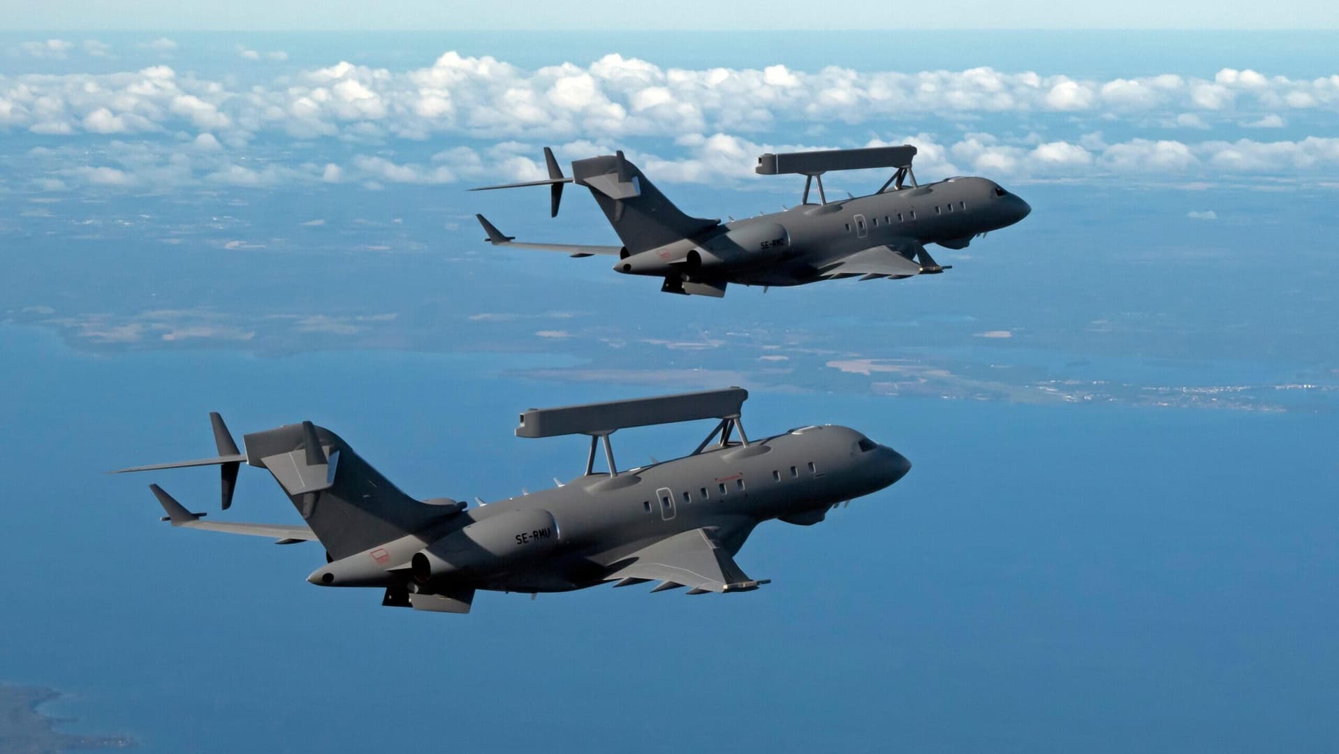 NATO, E-3'ün Yerine Kadar 10 Adet Saab GlobalEye Alacak