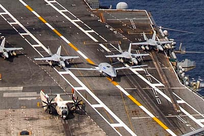 MQ-25 Hazır İlk Uçak Gemisi USS Theodore Roosevelt Uzun Menzilli Deniz Hava Savaşını Yeniden Tanımlayabilir