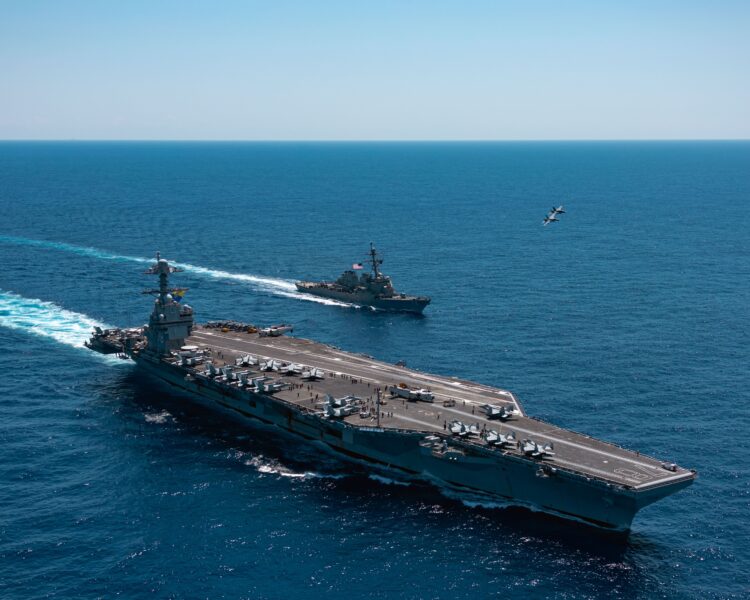 ABD Donanması’nda rekor mesai: USS Gerald R. Ford Virginia’ya dönüyor