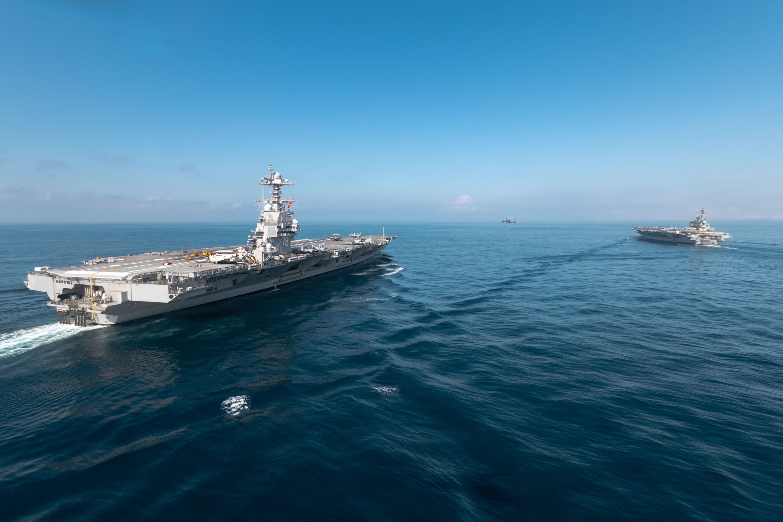 ABD Donanması’nda rekor mesai: USS Gerald R. Ford Virginia’ya dönüyor