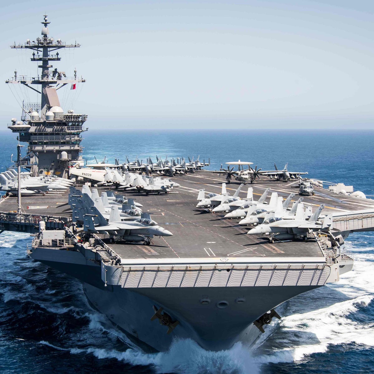 ABD Donanması’nda rekor mesai: USS Gerald R. Ford Virginia’ya dönüyor