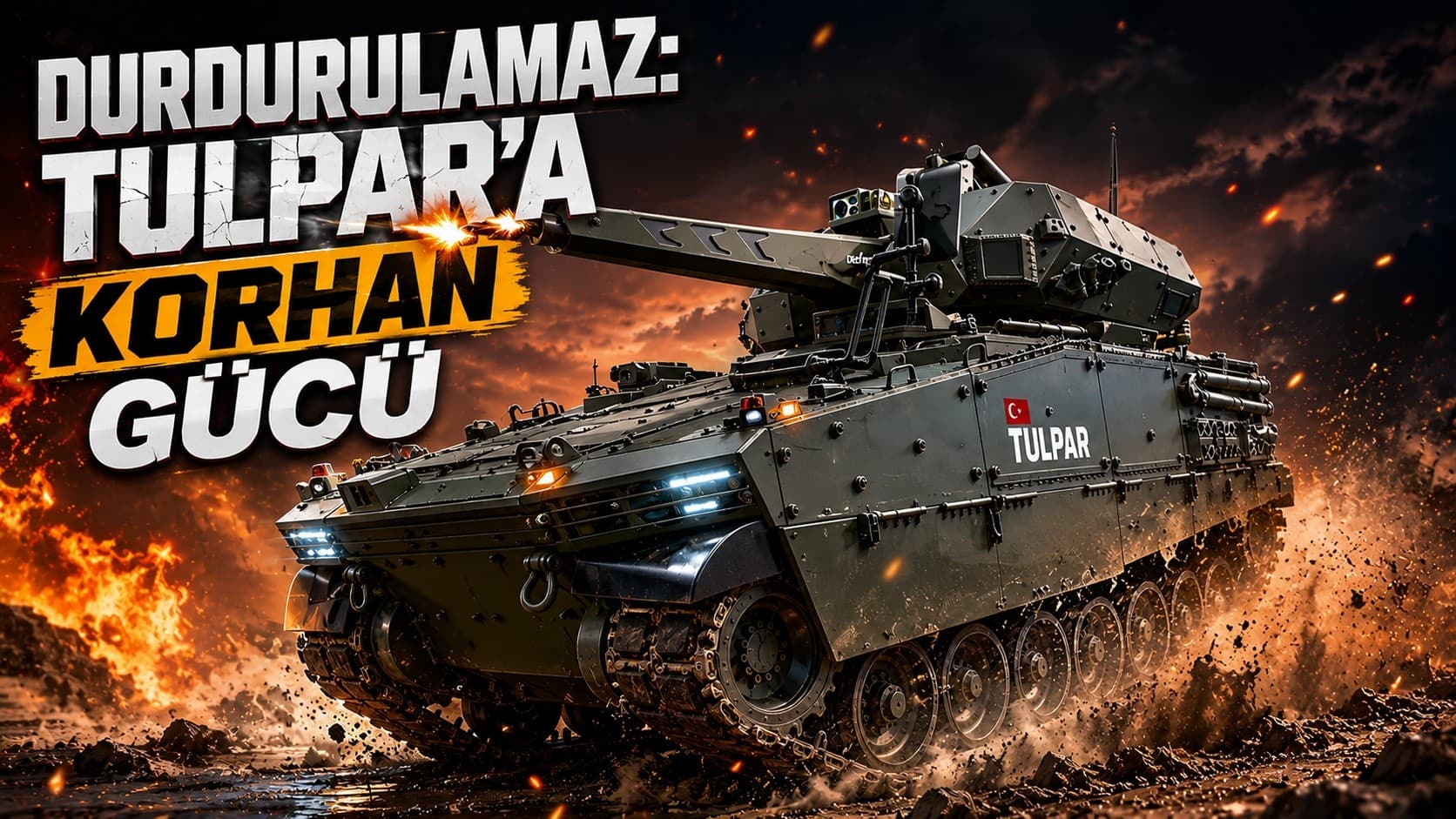 Geleceğin zırhlı aracı: Korhan gücüyle donatılmış Tulpar