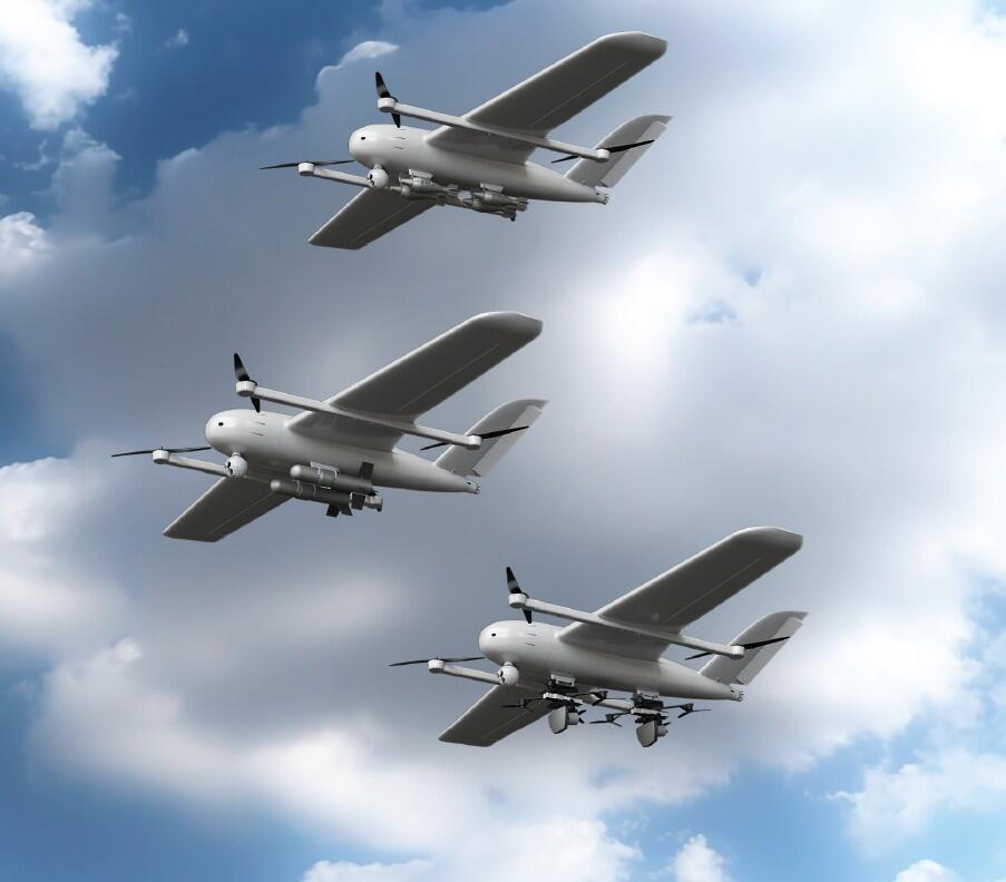 STM, akıllı mühimmat taşıyabilen yeni VTOL İHA’sını tanıttı