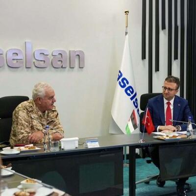 Ürdün Genelkurmay Başkanı ASELSAN’ı ziyaret etti