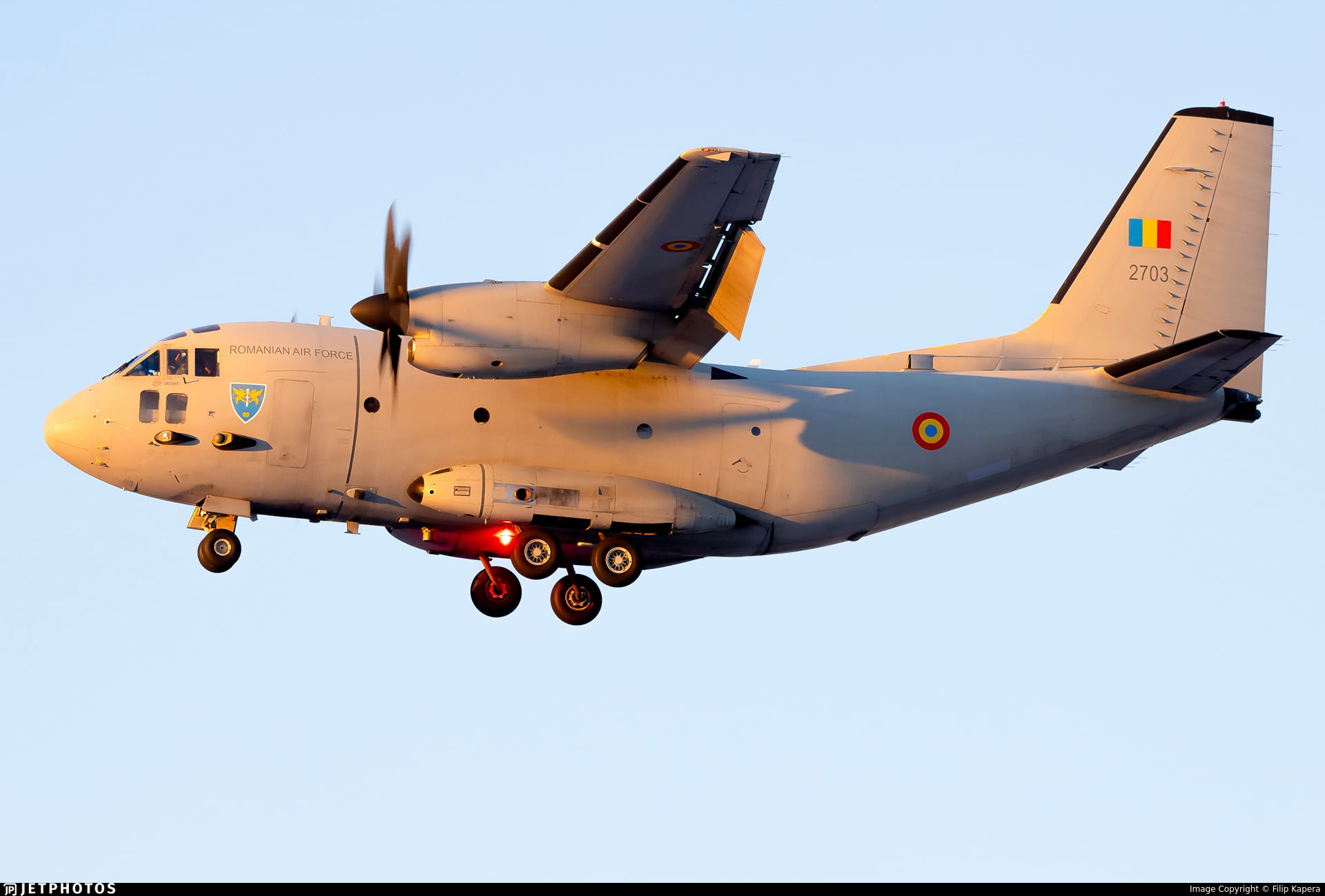 Romanya, C-27J Spartan nakliye uçağı tedarik ediyor