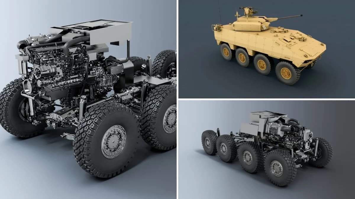 KNDS, ağır araçlar için yeni mobilite kiti Celeris 8x8'i tanıttı