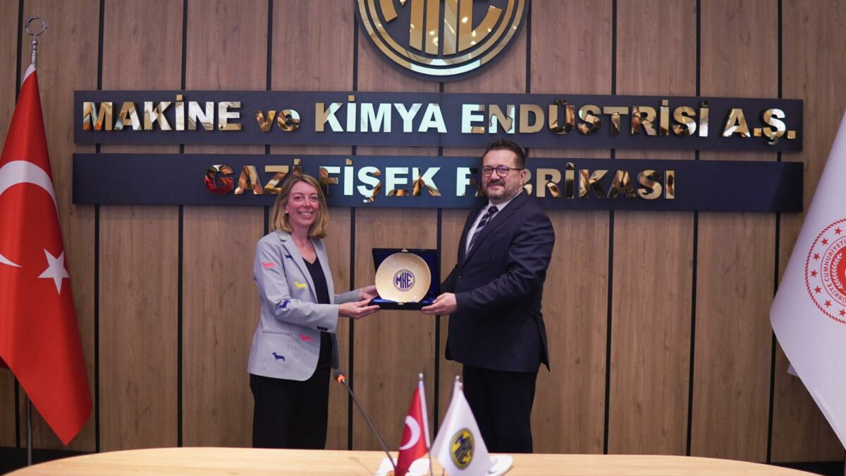 NATO Üyesi 19 Ülkenin Temsilcilerinden Oluşan Heyet Makine ve Kimya Endüstrisini Ziyaret Etti