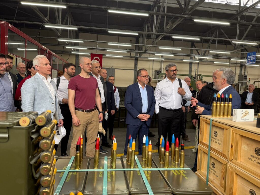 NATO Üyesi 19 Ülkenin Temsilcilerinden Oluşan Heyet Makine ve Kimya Endüstrisini Ziyaret Etti