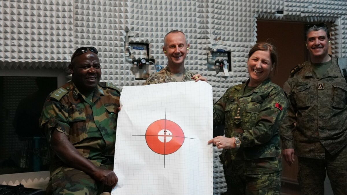 MKE, Yeteneklerini Kardeş, Dost ve Müttefik Ülkelerin Ankara’daki Askerî Temsilcilerine Tanıttı; Temsilciler Atış Yeteneklerini Sergiledi