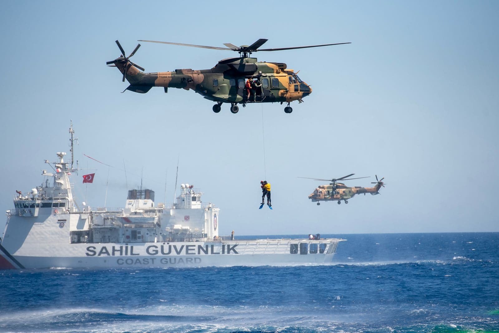 Doğu Akdeniz’de arama kurtarma tatbikatı