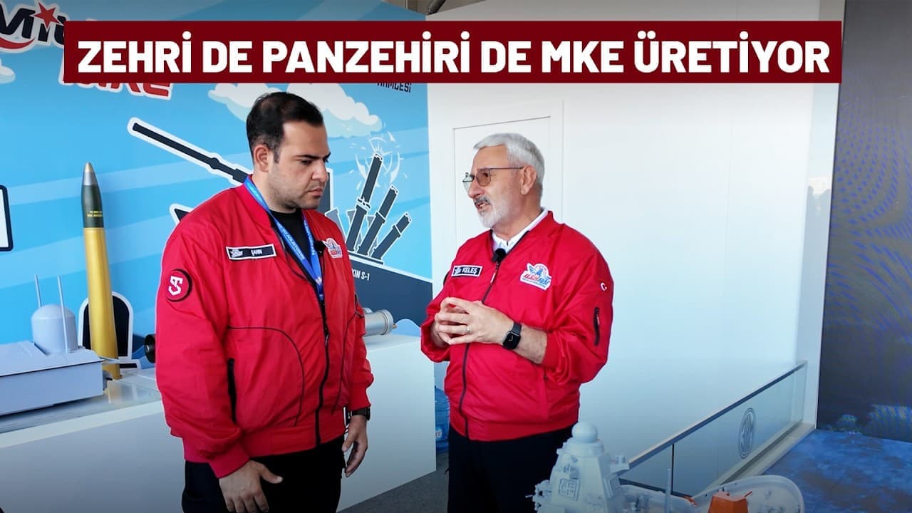 Zehri de panzehiri de MKE üretiyor!