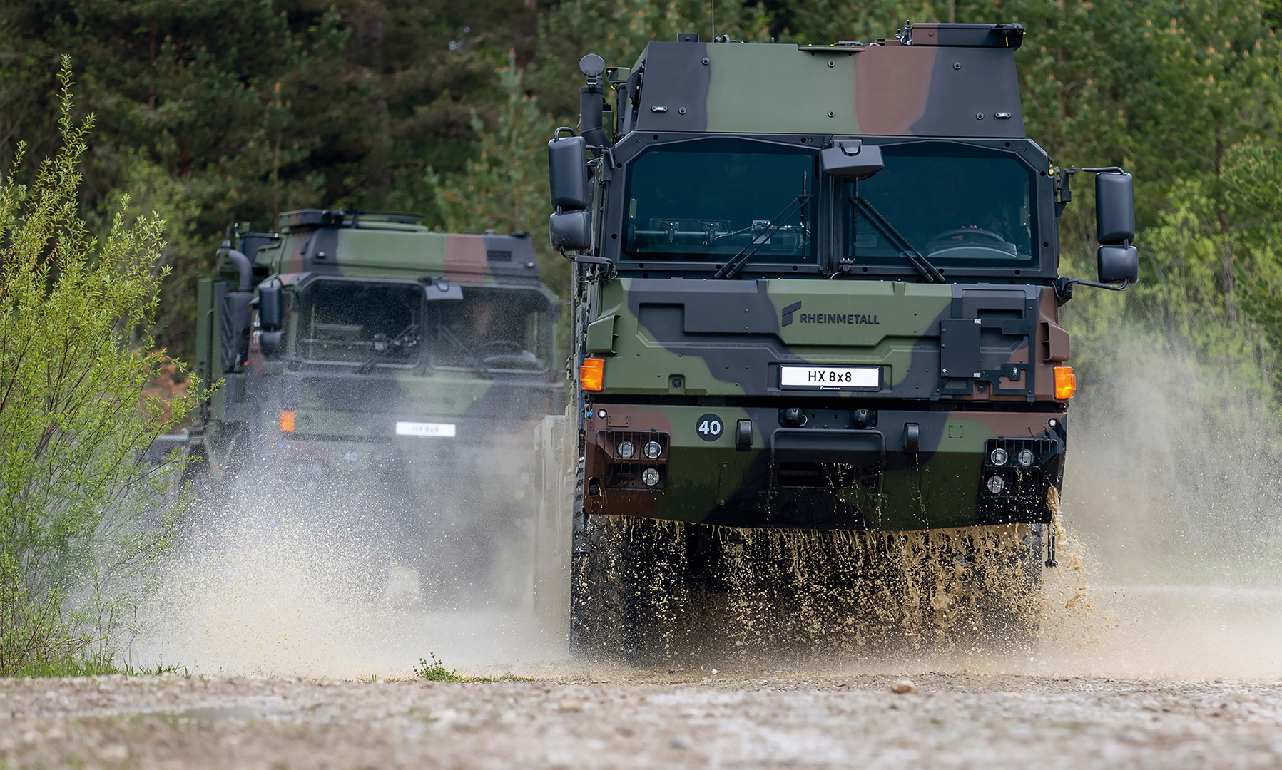 Rheinmetall to Supply More Than 2,000 UTF Trucks to the Bundeswehr