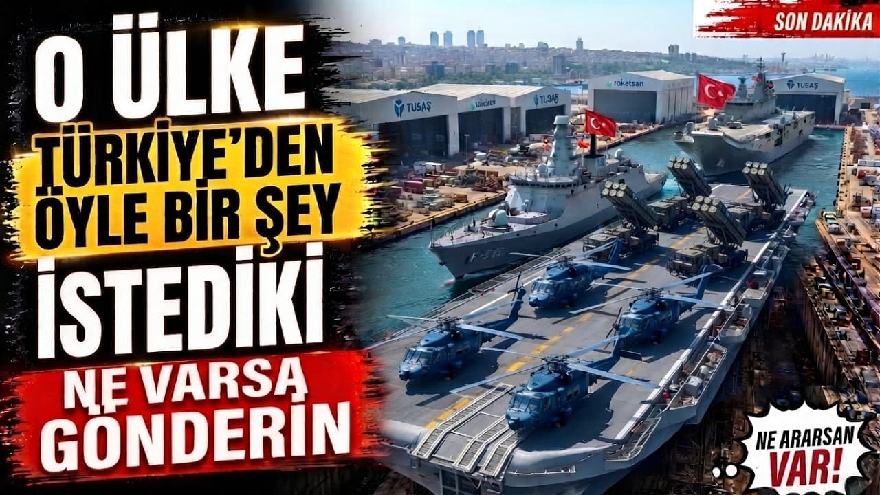 Türkiye'ye "Ne Varsa Gönderin" Talebi: Savunma Sanayiinde Tarihi İş Birliği