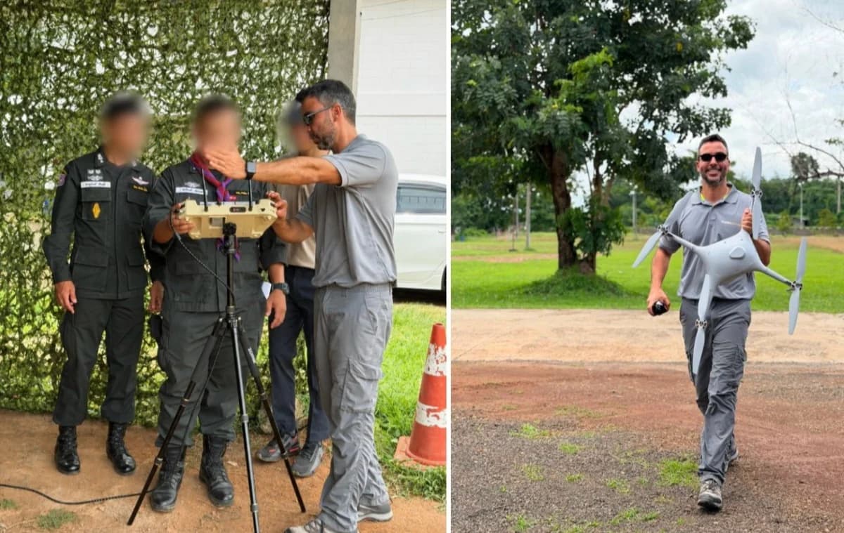 İsrail'in Gözetleme Dronu Tayland-Cambodia Sınırında Test