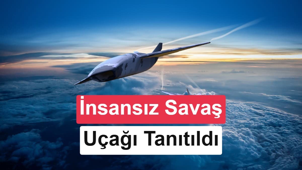 İngiltere'nin Otonom Savaş Uçağı Brontanax Tanıtıldı