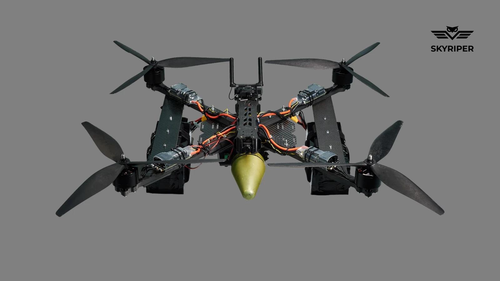 SkyRiper Minotaur: LTE bağlantılı ağır sınıf kamikaze dron